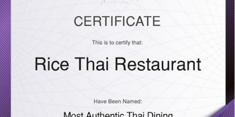 Rice Thai - Most Authentic Thai Dining Experience Bedfordshire 2020